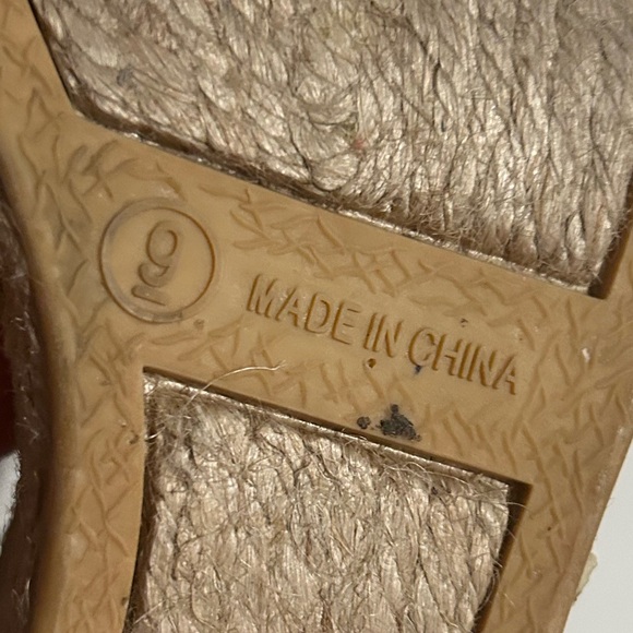 Lauren Ralph Lauren Women's Wedged Espadrille Sandals Size 9 - Picture 9 of 9